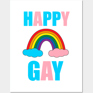 Happy Gay Posters and Art